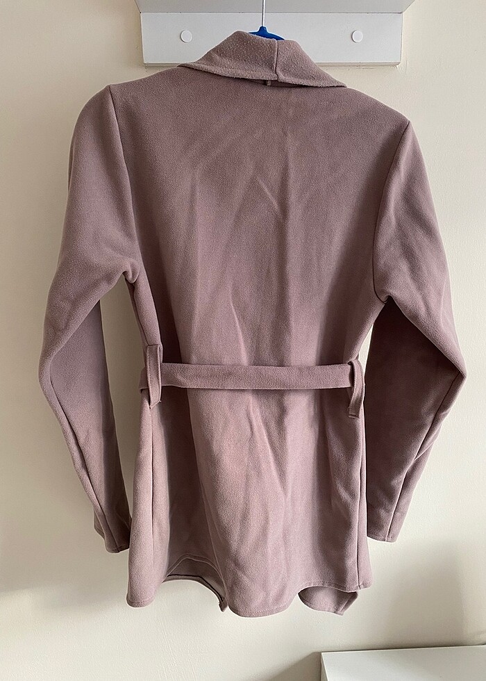 Önü bağlamalı kaban - Görsel 5