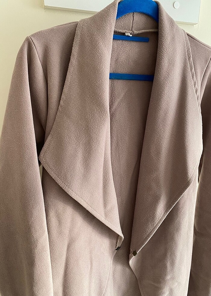 Önü bağlamalı kaban - Görsel 3