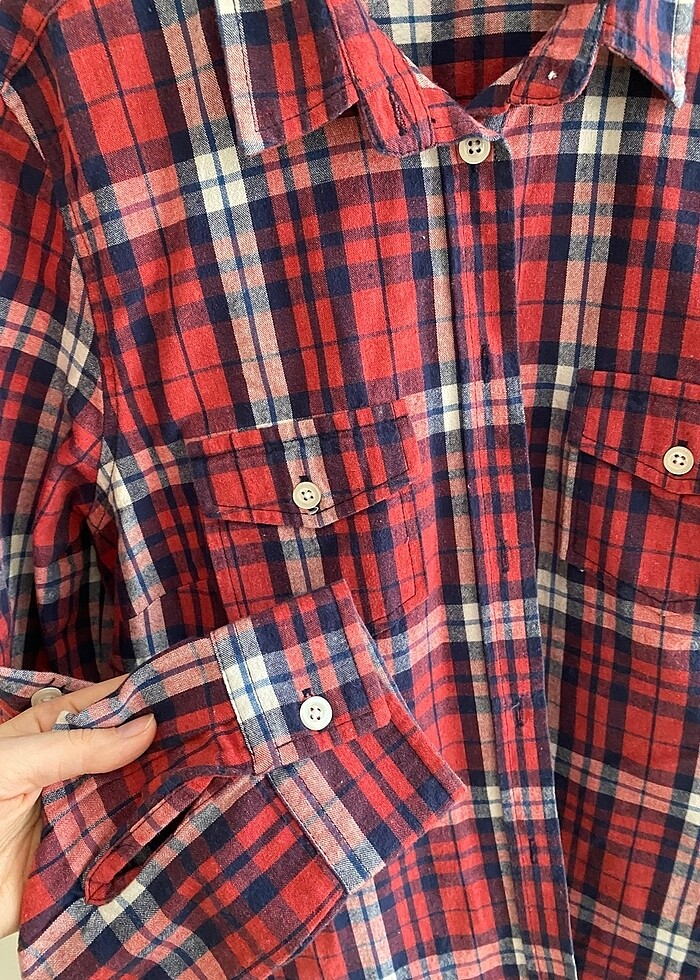 Kareli gömlek - Görsel 3