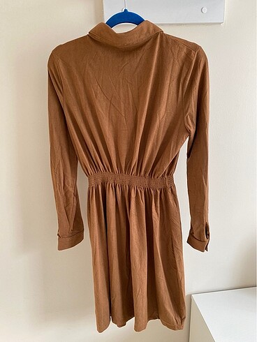 Süet elbise - Görsel 5