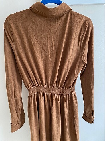 Süet elbise - Görsel 6