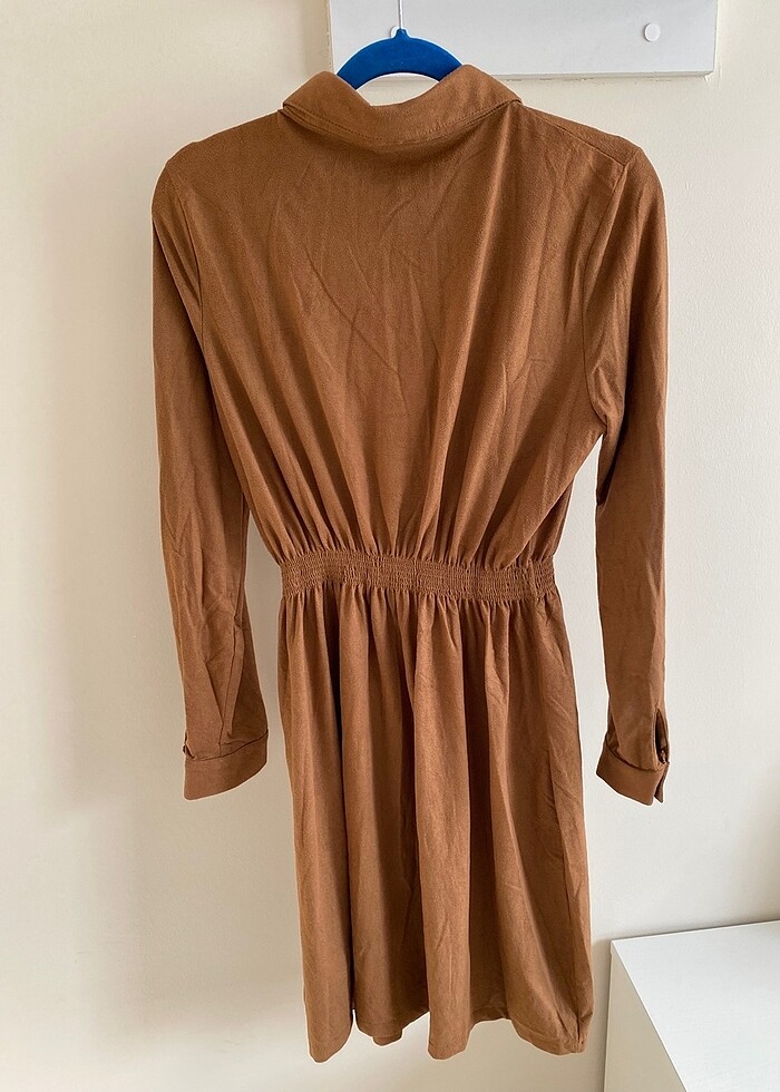 Süet elbise - Görsel 5