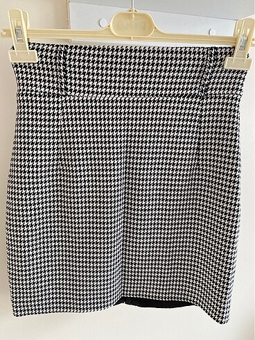 Kazayağı desenli etek - Görsel 4