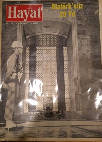1967 tarihli Hayat dergisi