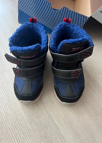 Erkek Çocuk Mavi Koyu Işıklı Bot - Görsel 8