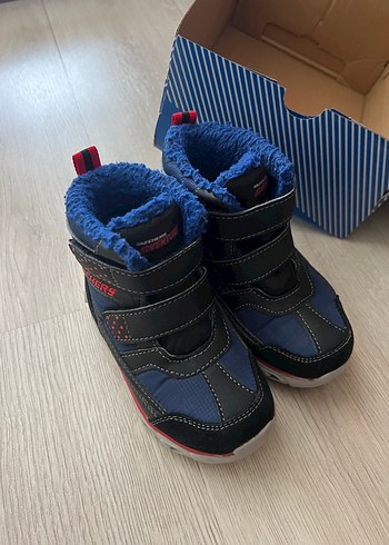 Erkek Çocuk Mavi Koyu Işıklı Bot - Görsel 2