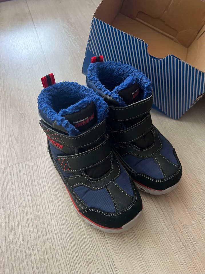 Erkek Çocuk Mavi Koyu Işıklı Bot - Görsel 2