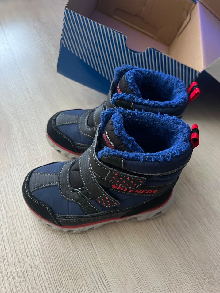 Erkek Çocuk Mavi Koyu Işıklı Bot - Görsel 3