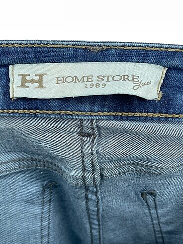 26 Beden mavi Renk Home Store Düz Kesim %70 İndirimli.