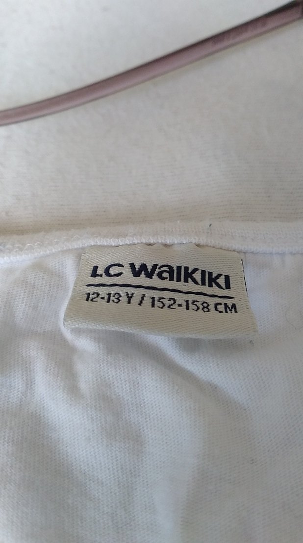 Beyaz Erkek Çocuk Baskılı Kolsuz Tişört - Görsel 2