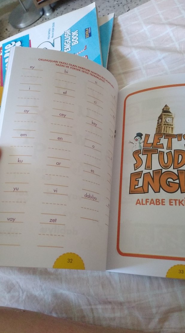 Let's Study English - Eğlenceli İngilizce Çocuk Kitabı - Görsel 2