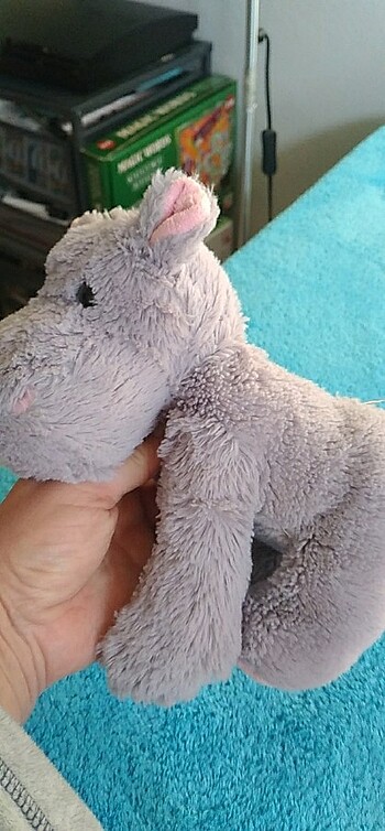 Gri domuzcuk peluş - Görsel 2