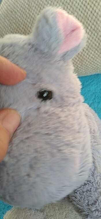 Gri domuzcuk peluş - Görsel 6