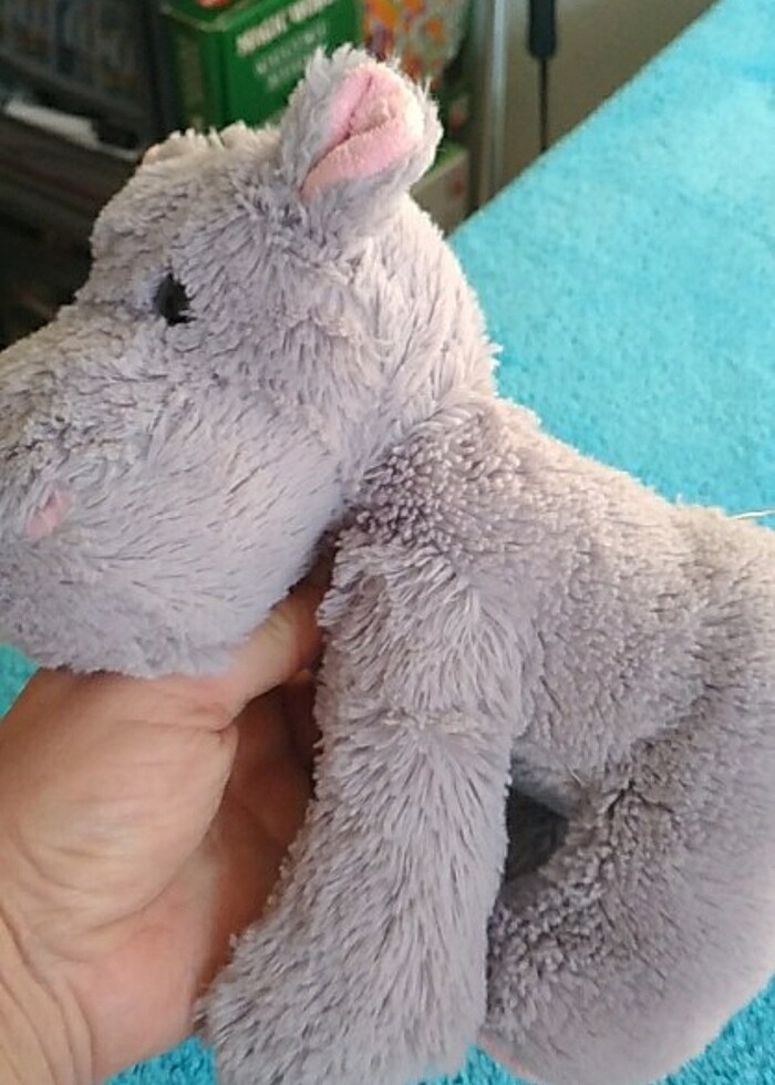 Gri domuzcuk peluş - Görsel 2