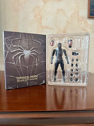 Beden Spiderman Sam Raimi Black Suit Aksiyon Figürü Örümcek Adam Oyunc
