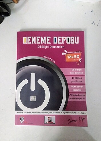 Dil bilgisi Türkçe test kitabı