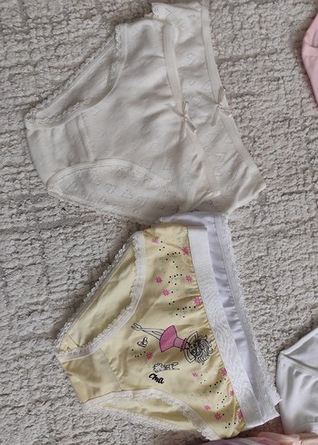 Çocuk İç Çamaşırı Seti Pastel Renklerde - Görsel 5