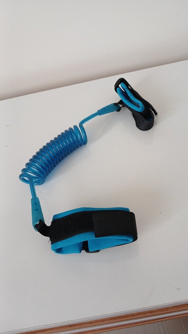 Mavi Yılan Desenli Çocuk Güvenlik Bilekliği - Görsel 2