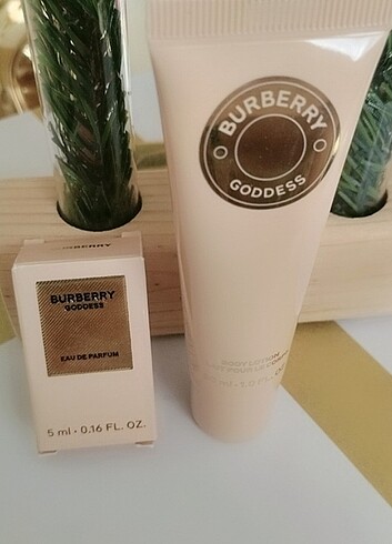 Burberry goddess EAU de parfüm ve LOTION