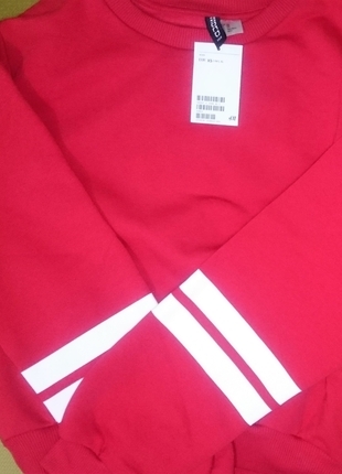 H&M Motifli Sweatshirt