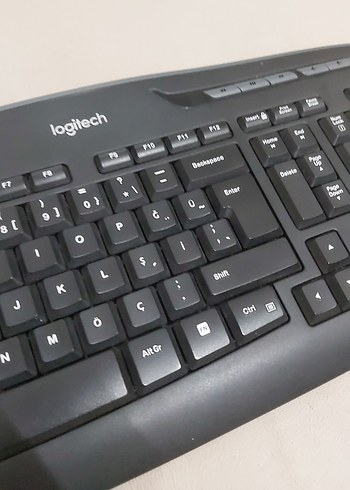 Logitech Siyah Kablosuz Klavye ve Mouse Seti - Görsel 7
