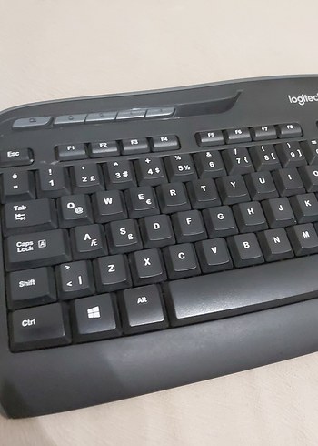 Logitech Siyah Kablosuz Klavye ve Mouse Seti - Görsel 6