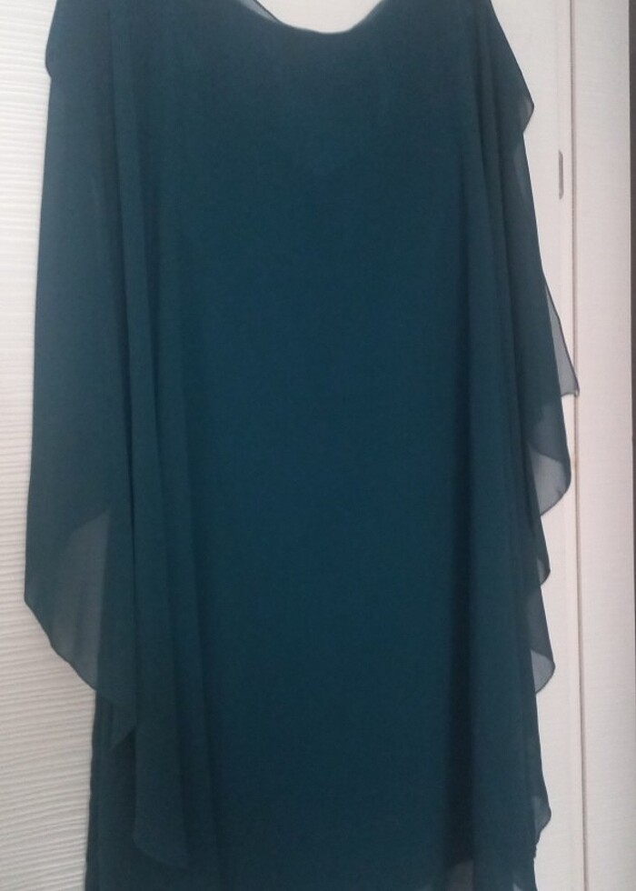 Kadın Yeşil Abiye  - Görsel 1