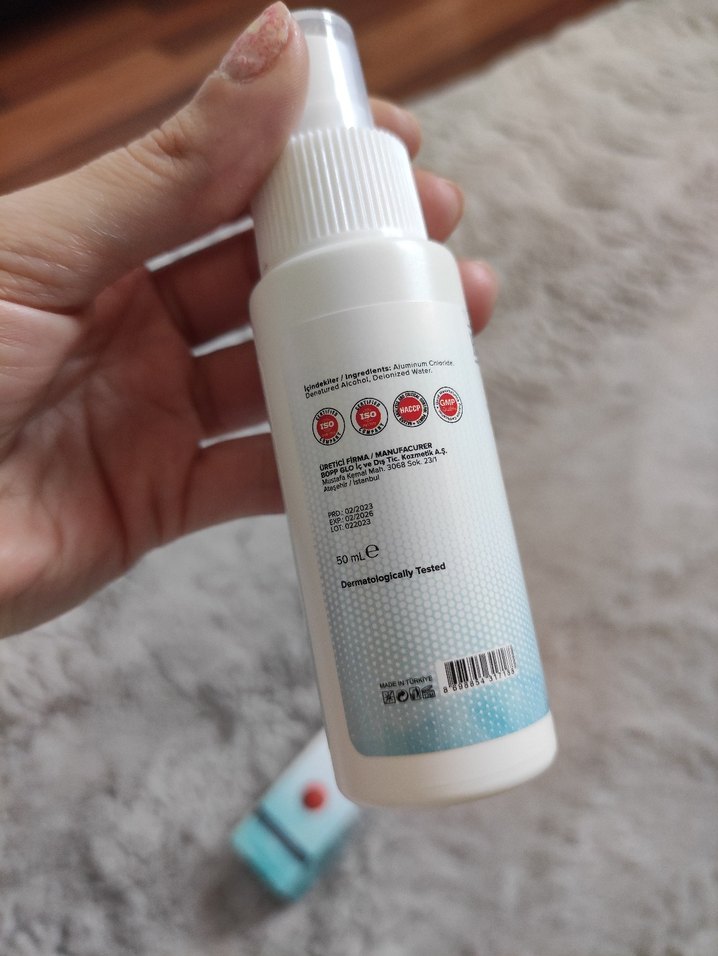 BOPP GLO SİFİR TERLEME ÖNLEYİCİ SPREY - Görsel 5