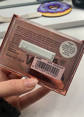 Parlak Kahverengi Bronzing Far Paleti - Görsel 3