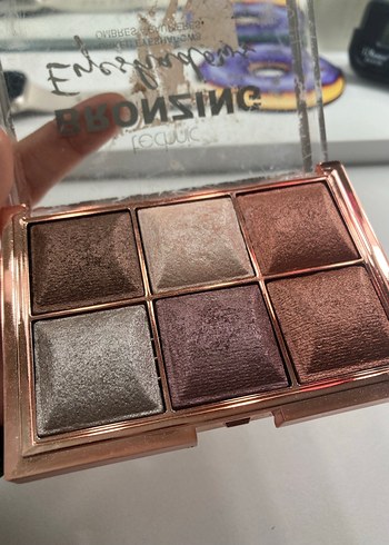 Parlak Kahverengi Bronzing Far Paleti - Görsel 2