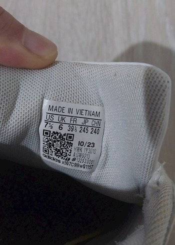 Beyaz Adidas Kadın Spor Ayakkabı - Görsel 3