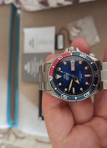 Orient Kamasu Safir Cam Otomatik 