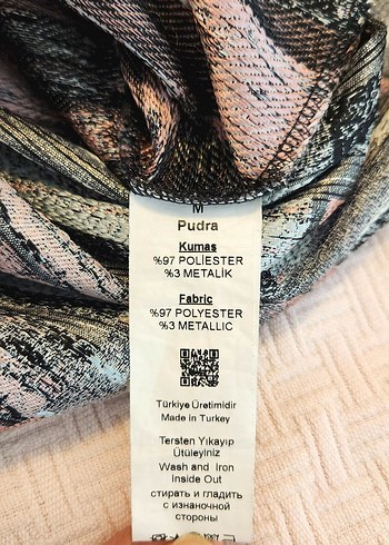 Gümüş-Pudra Kolsuz Kışlık Elbise - Görsel 7