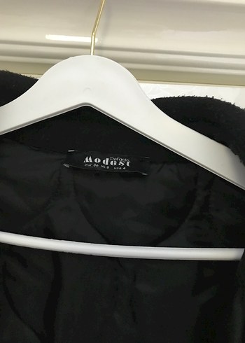 Düğmeli Siyah Ceket - Görsel 2