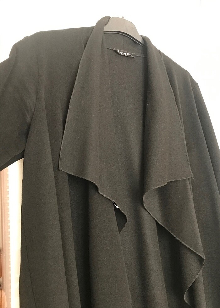 Siyah dış giyim - Görsel 2