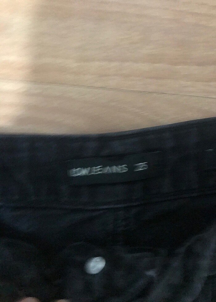 Siyah kot pantolon - Görsel 2