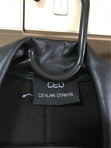 Diğer Siyah deri ceket