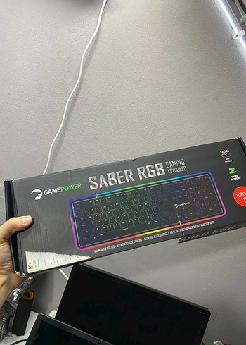 Gamepower Saber Oyuncu Gaming Klavye - Görsel 4
