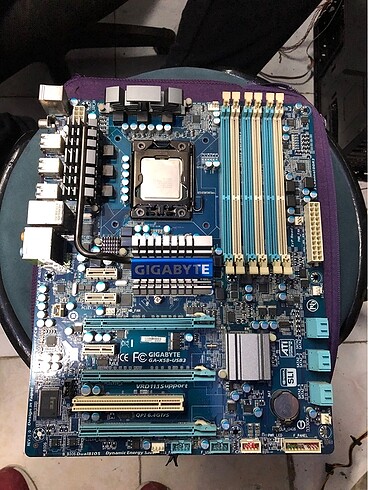 Gigabyte x58 Anakart ve i7 950 İşlemci