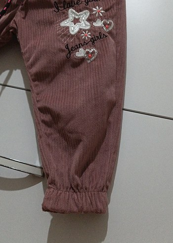 Kız çocuk kadife pantolon - Görsel 7