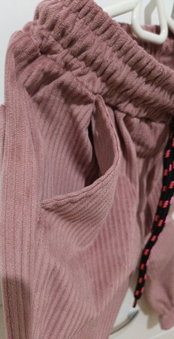 Kız çocuk kadife pantolon - Görsel 5