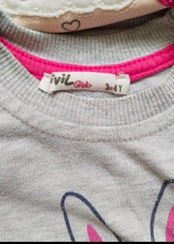Civil Kız Çocuk Sweat