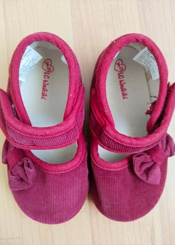LC Waikiki Bordo Cırt Cırtlı Ayakkabı