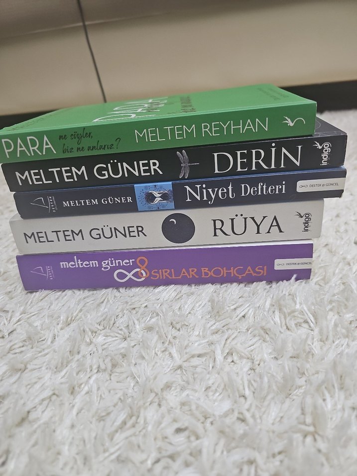 Meltem Güner 5 Kitap Seti - Roman ve Deneme - Görsel 4