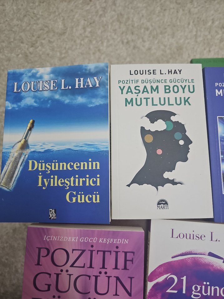 Louise L. Hay Kişisel Gelişim Kitapları Seti 7 tane - Görsel 2
