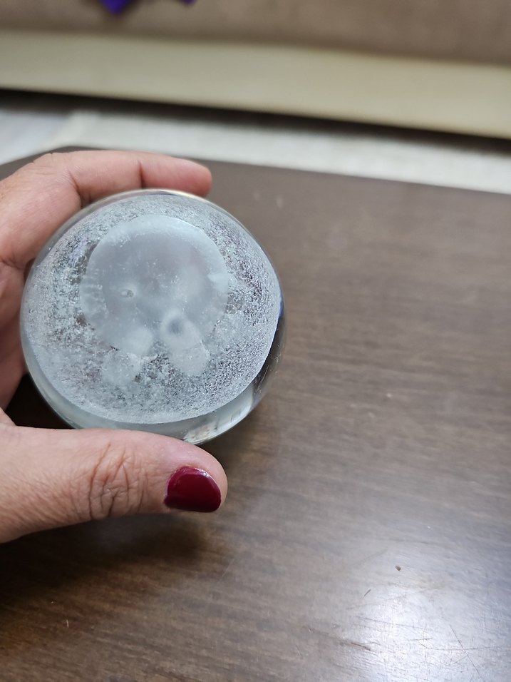 Renkli Penguen Figürlü Cam Küre - Görsel 3