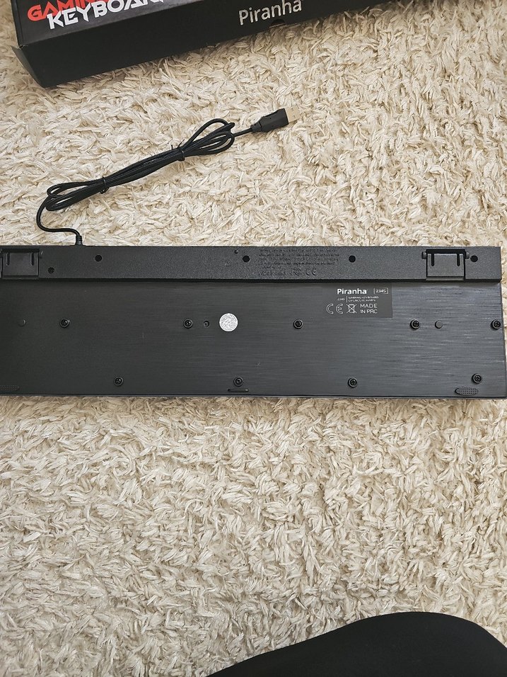 Piranha Siyah Oyun Klavyesi - Görsel 3