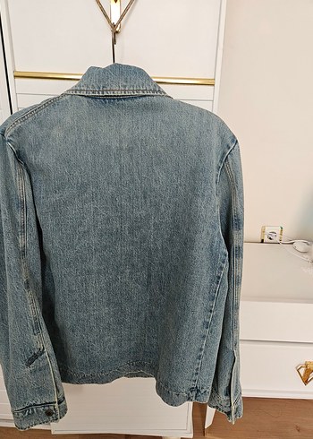 Koton Düğmeli mavii Kadın Denim Ceket