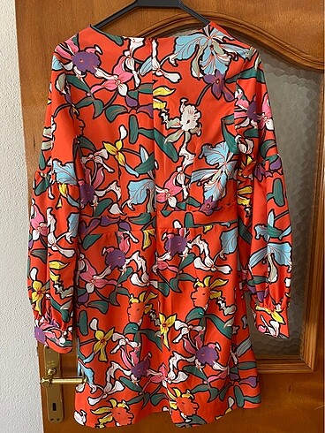 42 Beden turuncu Renk Mini elbise