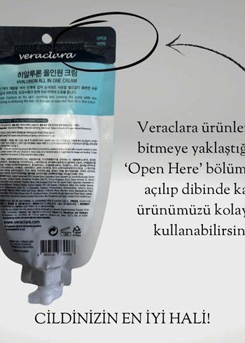 Beden Veraclara Hyaluron All In One Krem 27g